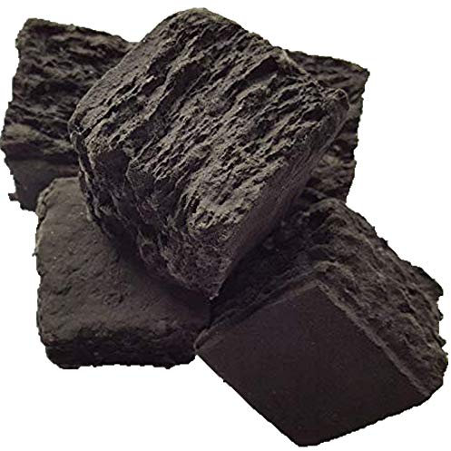 10 Large Square Gas Fire Coals. Ceramic Replacements for Gas/Bio Fuel/Living Flame Fires by Firebrand Direct