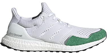 Adidas Ultraboost 1.0 para hombre, blanco/blanco/verde, 7