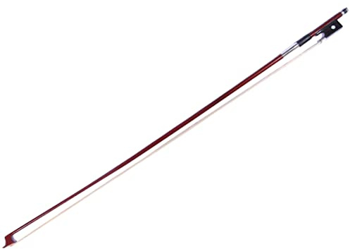 Milisten Geigenbogen und Leichtem Gewicht 1/4 Größe Achteckiger für Violine Ebenholz with Extra Griff für Anfänger und Schüler