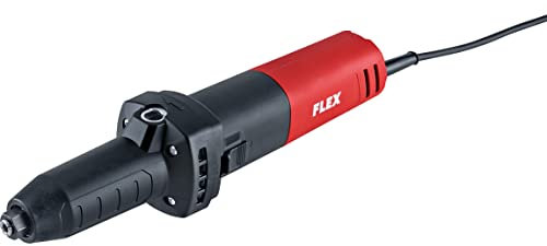 Flex Geradschleifer DGE 8-32 (800 Watt, Schleifmaschine mit Sanftanlauf, Spannhals 43 mm, Langhalsausführung, Drehzahl 10600 - 32000 1/min) 522279