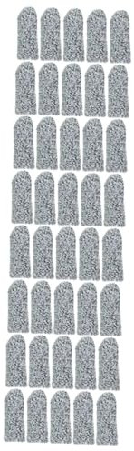 FRCOLOR 40pcs Cut Resistant Finger Cots Finger Protectors for Cutting Food for Kitchen Use for Gardening and Crafts