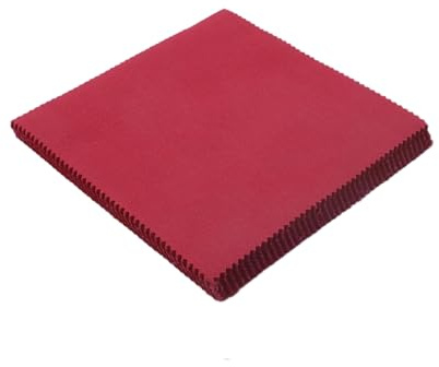 CraftsFabrics Paquete de 42 piezas de 100 % algodón, 12,7 x 12,7 cm, tela de algodón para costura, manualidades, patchwork, color rojo