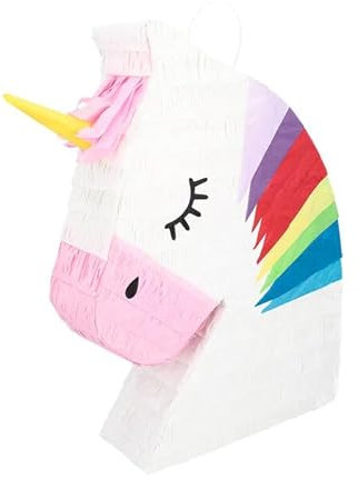 NEU Pinata Einhorn Aurora für Kindergeburtstage, 45x33x8cm