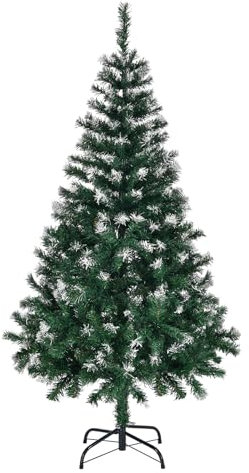 WaVkMoxy Künstlicher Tannenbaum Künstlicher Weihnachtsbaum 90cm Künstlicher Weihnachtsbaum Klein PVC Material und Baumwolle-mischbaren Stellfuß Ideal für Tisch Kamin und Schreibtisch 48in