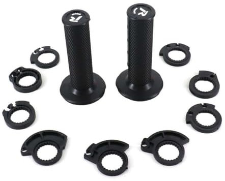 Inovey Motorrad Griffe 7/8“ 22Mm Handgriff Mit Dem Snap-On Cam Lock-On Dirt Bike Lenker Kompatibel Mit 125-500 Sx Sxf Exc Excf Xc Xcf -schwarz