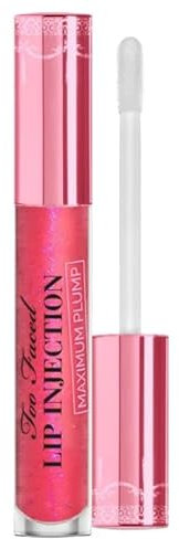 TOO FACED Cosmetics ORIGINAL | LIP INJECTION MAXIMUM PLUMP | Brillo Labial Volumen | Extra Strength Instant & Long Term Lip Plump | VEGANO | by B (YUMMY BEAR, 4 g (Paquete de 1))