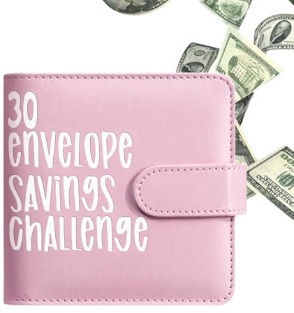Treasury -Umschläge Für Sparformen - 30 -Tage -Sparplaner Mit 30 Umschlägen, Silberorganisator | Washingtones Personal Finance Management Workbook, Notebook, Ordner Mit Silbernen Umschlägen