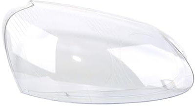 JCVXOELT Transparentes Gehäuse, Frontscheinwerfer, Linsenschale, Abdeckung, Glas, Lampenabdeckung, Lampenschirm, kompatibel mit Golf 5 MK5 Jetta 2005 2008 2009(Right)