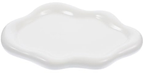 WESIEVYA Plateau De Rangement Pour Bijoux Céramique Présentoir Décoratif Pour Maison Plateau à Bijoux Pour Coiffeuse Et Bijouterie