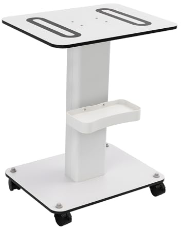 Chariot cosmétique 40 kg – Chariot de travail universel avec boîtes de rangement pour coupe de cheveux, soin des ongles et esthétique