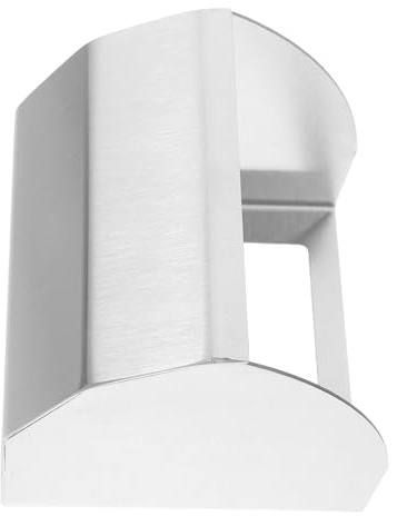 Ciieeo Boîtier Prise Étanche Acier Inoxydable Protection Semi-ouverte pour Interrupteurs Extérieurs Résistant Pluie pour Jardin Cuisine et Atelier