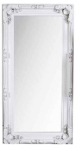PALAZZO INT Standspiegel Barock XXL PRUNKSPIEGEL Schloss SANSSOUCI 175×88 cm Antik Spiegel Holz & Stuck rundum geschliffen Reliefrahmen Ankleidespiegel Vintage Rokoko Stil sna004