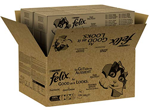 Felix Katzennassfutter So gut wie es aussieht Rind, 12000 g