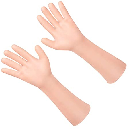 BIUDECO Long Moisturizing Gloves for Women and Girls Washable Reusable Hand Covers for Dry Cracked Skin Intensive Hydrating Gloves for Softening and Moisturizing Care