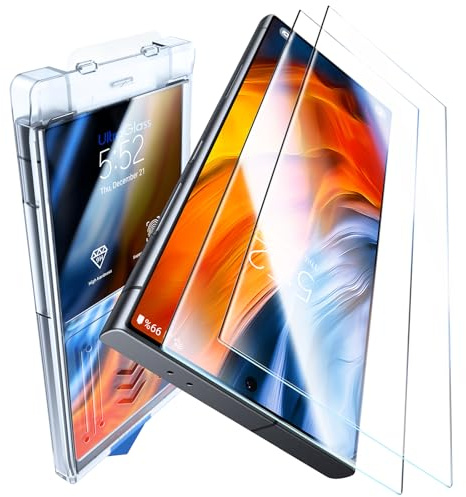 UltraGlass Unbreak TOP 9H+ Panzerglas Schutzfolie für Samsung Galaxy S24 Ultra [Militärqualität, bruchsicher und langlebig] S24