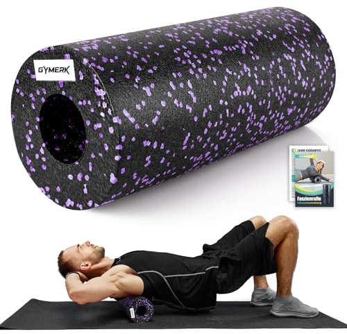 GYMERK Faszienrolle Mittlere Härte, Foam Roller (33 x 14 cm)