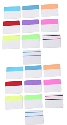 TEHAUX Selbstklebende Buch-registermarker Große Farbige Lesetabs Für Notizbücher Und Bücher Praktische Haftstreifen Für Junge Mädchen Anfänger Lehrer Und Lesemarkierung