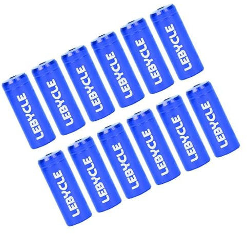 Perfeclan 12 Stück Fahrrad-Schaltzug-Endkappen, Kabelend-Crimps, 4 mm, Reparaturzubehör, Wartung, Ersatzteile, Fahrrad-Schaltzug-Drahtgehäuse, Blau