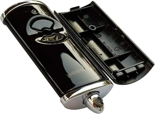 Hörmann Handsender Cover HSE2BS Leer Gehäuse schwarz Hochglanz 439755 ohne Batterie ohne Platine Ersatzteil Ober- und Unterschale