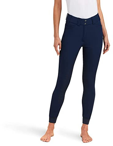 ARIAT Damen Tri Factor Frost Isolierte Vollbesatzreithose, Marineblau, 24 Long