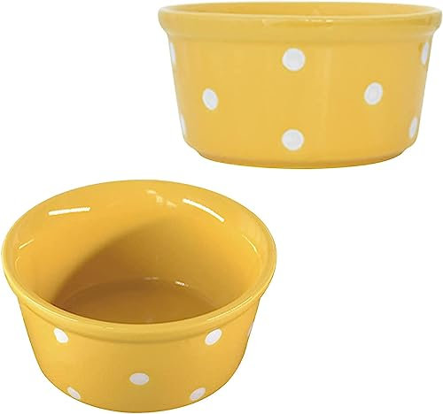 Tazón de sopa, Tazón de arroz, Tazón de desayuno, Juego de ramequines, 230 ml, Ramekins de Creme Brulee, Plato de soufflé Platos a prueba de horno, Ramekins de soufflé, Ramekins for freidora de aire-r