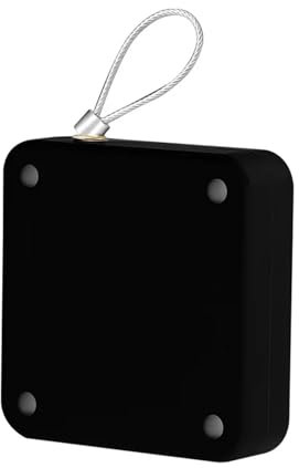 AQXYQAZZ Chiudiporta a filo for uso domestico, ritorno automatico della porta della camera da letto, molla semplice for staffa(Black - 1000 pull)
