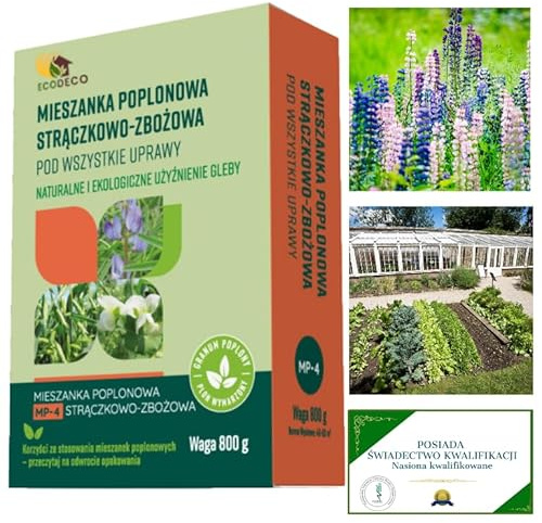 EcoDeco Bodenverbesserer Mischung MP4 als Gründüngung für Garten