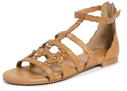 Free People Women's Jade Gladiator Sandals, Cognac, 8 Medium US