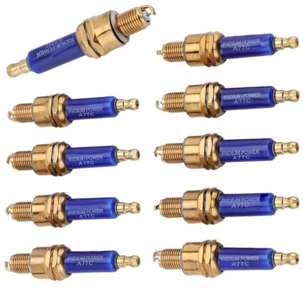 Bougies d'allumage pour la voiture, bougie d'allumage 10x bougies