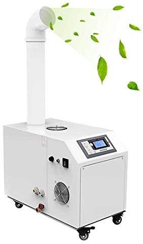Industrial Ultrasonic Humidifier 6Kg/h Quiet Cool Mist 600W Intelligent Control for 30-70m² Coverage Area