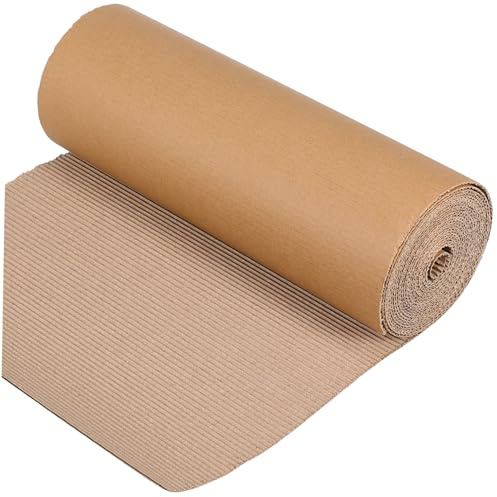 Artibetter Cartón Ondulado para Manualidades y Embalaje Resistente y Fácil de Cortar para Envíos y Proyectos DIY Creativos
