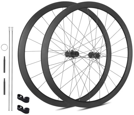 700C Gravel-Rennrad-Laufradsatz 30/35mm Ultraleichte Doppelwandige Aluminiumfelgen Mittelverschluss-Steckachse Tubeless Ready Cyclocross-Laufrad Abgedichtetes Lager, HG/XDR-Freilaufkörper(HG,30mm)