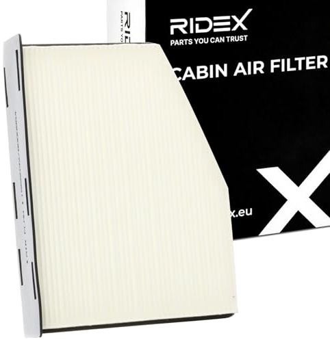 RIDEX 424I0083 Innenraumfilter Pollenfilter Höhe: 57 Breite: 215 Länge: 287 Kompatibel mit VW Golf 6 5K1 Golf 5 Schrägheck 1K1 TOURAN 1T1, 1T2 Passat Variant 3G5, CB5 TIGUAN 5N