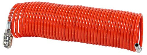 Spiralschlauch für Kompressor mit Schnellkupplungen, 5 m, 36200.05