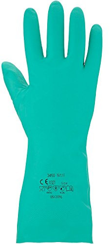 ASATEX Chemikalienschutz-Handschuh - Nitril 3450, grün, Gr. 7 (1 Paar)