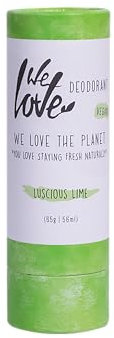 We Love The Planet Desodorante en barra natural Luscious Lime, 65 g (vegano)