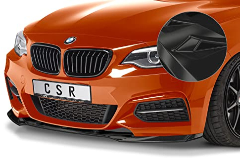 CSR-Automotive Cup-Spoilerlippe mit ABE Kompatibel mit/Ersatz für BMW 2er (F22/F23) M-Paket CSL514-G