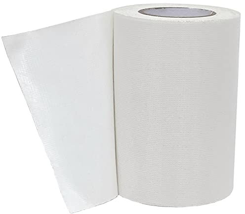 Autrends White Repair Tape - 6 x96ft Tent Repair Tape RV Awning Repair Tape Strong Adhesive Waterproof Tape Tarp Repair Tape Repair kit for Indoor/Outdoor Use, RV, Boat Etc.
