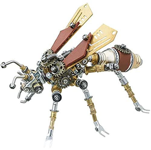 JOMIOD Metall 3D Modell, DIY Termite Metall Modellbausatz, 3DMetall Puzzle Kit, 3D Puzzle Insekt Konstruktionsspielzeug MetallMechanischer Tier Baukasten Geschenk für Erwachsene und Teenager