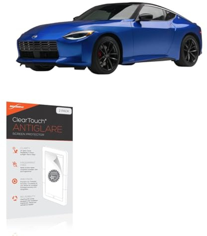 BoxWave Screen Protector Compatible with Nissan 2024 Z Dashboard Display (12.3 in) - ClearTouch Anti-Glare (2-Pack), Anti-Fingerprint Matte Film Skin