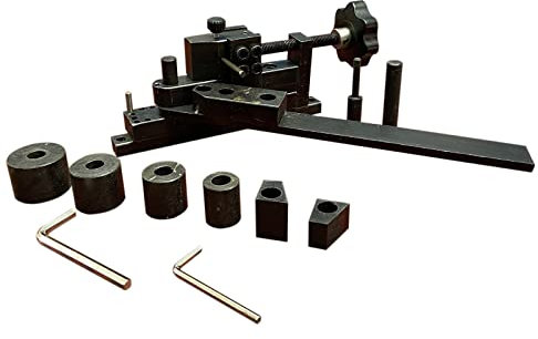 Biegemaschine Metall für DIY Handwerk, Draht & Rohr, 6mm Stahl, Eisen, 3kg, Handgriff, Biegewerkzeug