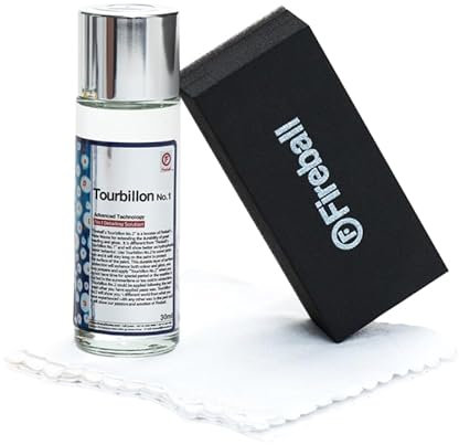 Fireball Tourbillon No.1 Spezialversiegelung für Auto Wachse - für mehr Glanz, Abperlverhalten & längere Haltbarkeit der Wachse - WAX BOOSTER Set - halbjähriger Schutz