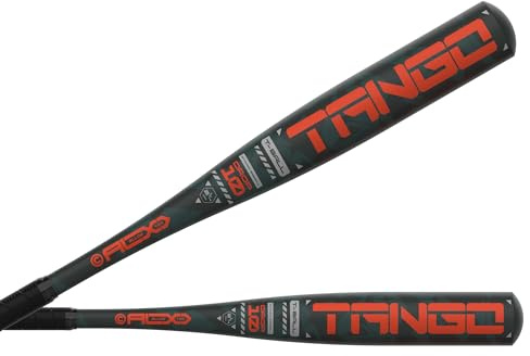 Easton 2025 | Tango T-Ball Bat | USA Baseball | -10 Drop | 2 1/4 Barrel | 1 Pc. Alloy, Mazza Unisex, Nero, 24 inch