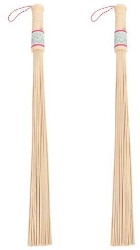 FRCOLOR 2 Pièces De Marteau De Massage En Bambou Outils À Main Point D'Acupuncture Massage Masseur Frappe Pour Le Corps À Fouetter