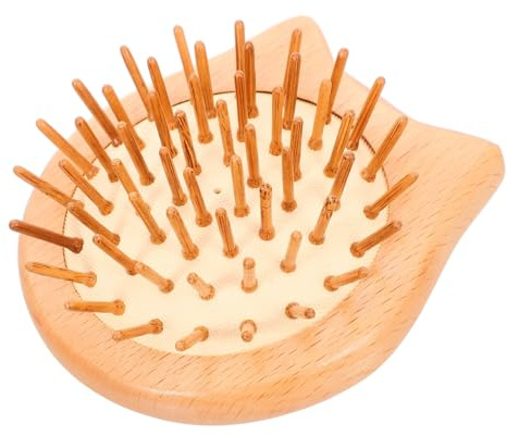 BESTYASH Haarbürste Mit Massagekamm Und Paddelbürste Für Damen Entwirrungsbürste Mit Borsten Und Kammzähnen Leicht Und Kompakt Für Unterwegs Rutschfester Griff Für Angenehmes