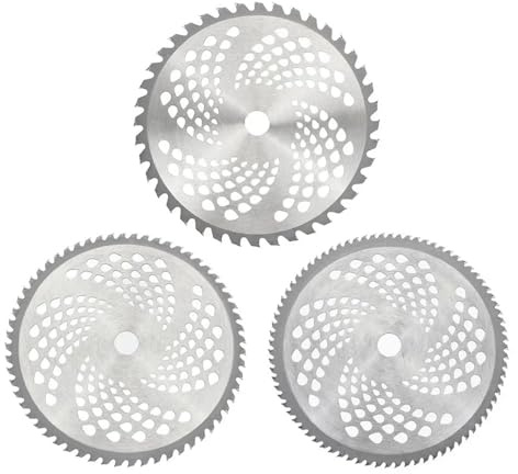 OOOVAVNE Lame de Tondeuse à Gazon Universelle 10 Pouces, Lame Circulaire 40T/60T/80T, 1 pièce(10 inch 60T)