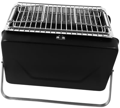TOYANDONA Parrilla De Barbacoa Tipo Maletín Parrilla Portátil Para Picnic y Camping Para Barbacoa De Jardín