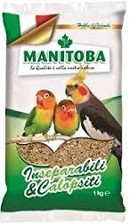 Mangime Miscuglio Parrocchetti 1 Kg inseparabili e calopsiti