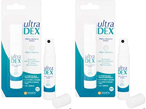 UltraDEX Fresh Breath Spray 9ml - 2 Pack