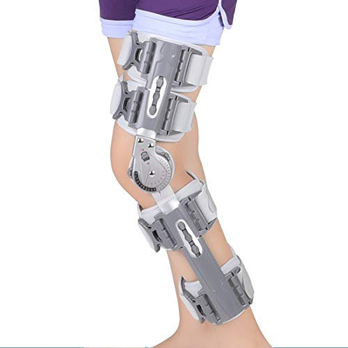 JMYSD Knieorthese Unterstützung Brace Gelenkstabilisator Fraktur Fixed Guard Splint Leg Protector Für ACL/Sportverletzungen, Leichte Arthrose